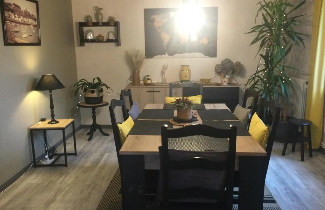 Coup de cœur assuré ! CALM Comme à la Maison ! maison spacieuse avec grande terrasse pour 2 à 5 personnes proximité Granville et mer avec wifi et parking gratuits-1